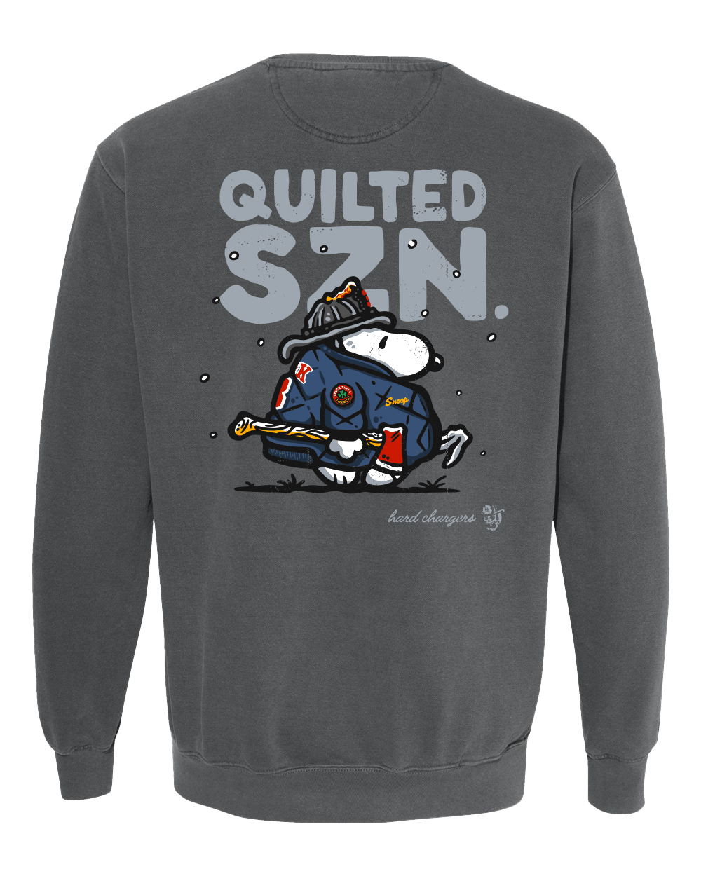 Quilted Szn Crew Neck Sweatshirt