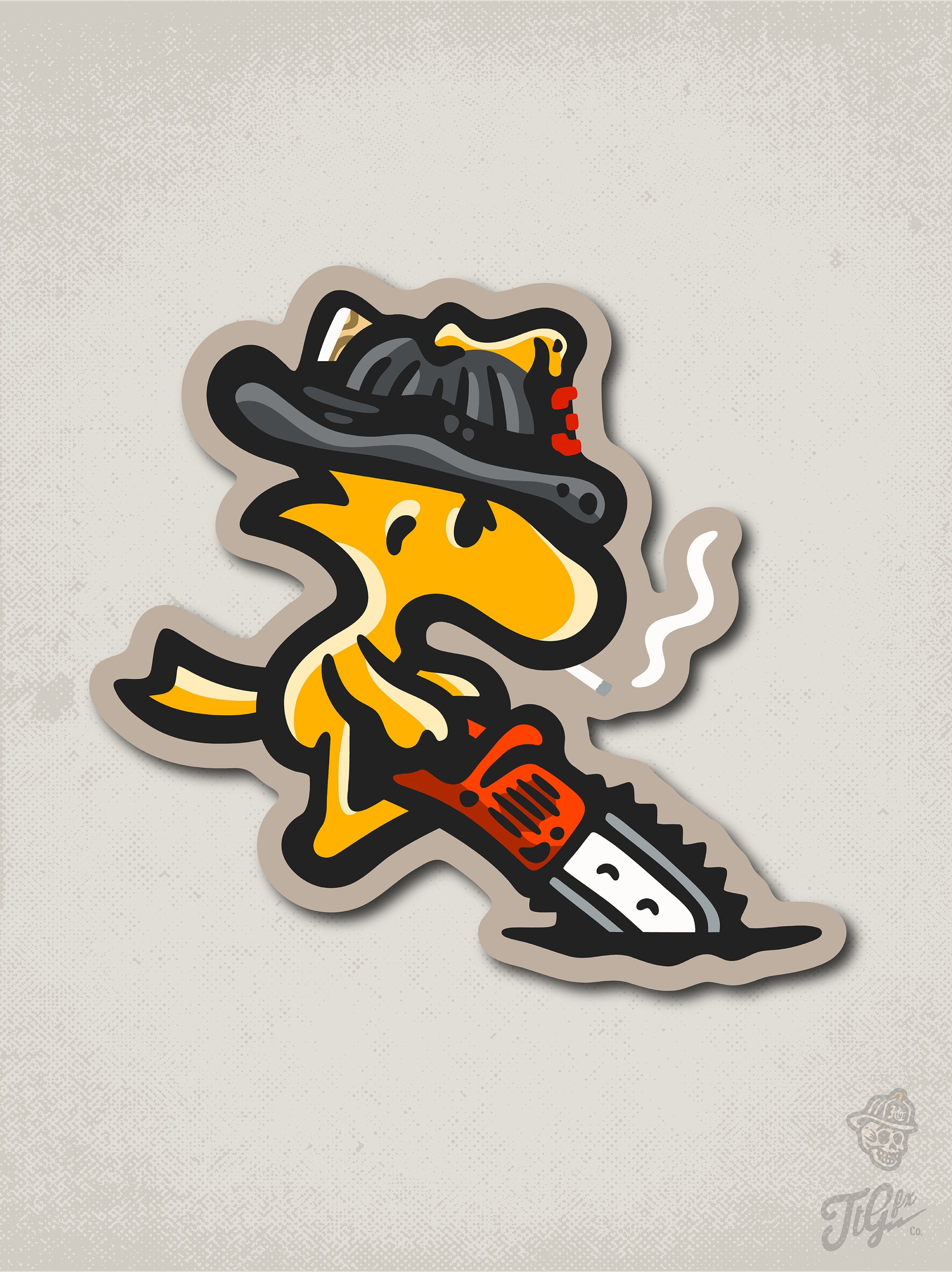 Roof Bird Decal