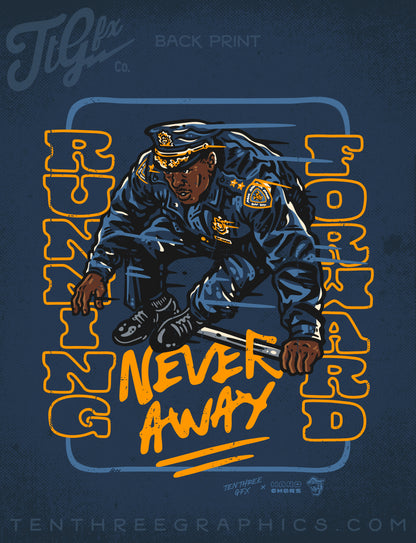 Running Forward Never Away Long Sleeve