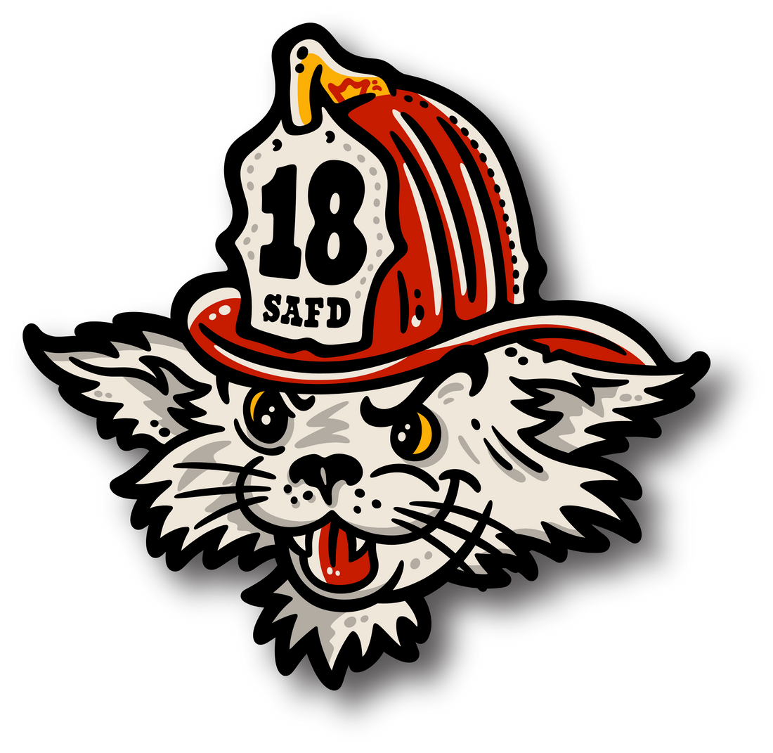 SAFD Station 18 Decal