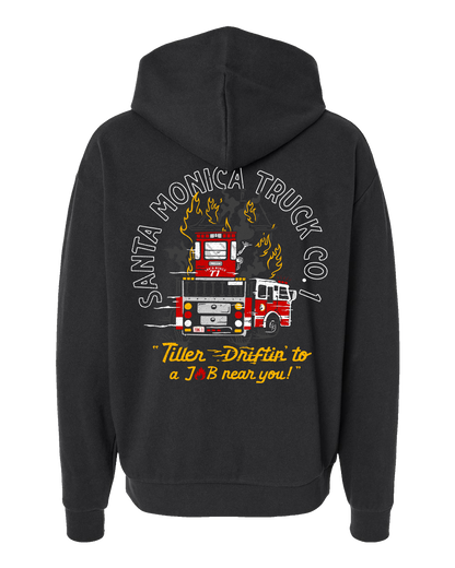 Santa Monica Fire Tiller 1 Hoodie