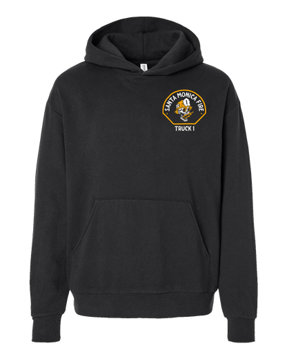 Santa Monica Fire Tiller 1 Hoodie