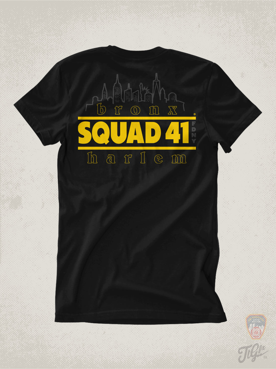FDNY® Squad Co. 41 Skyline Tee