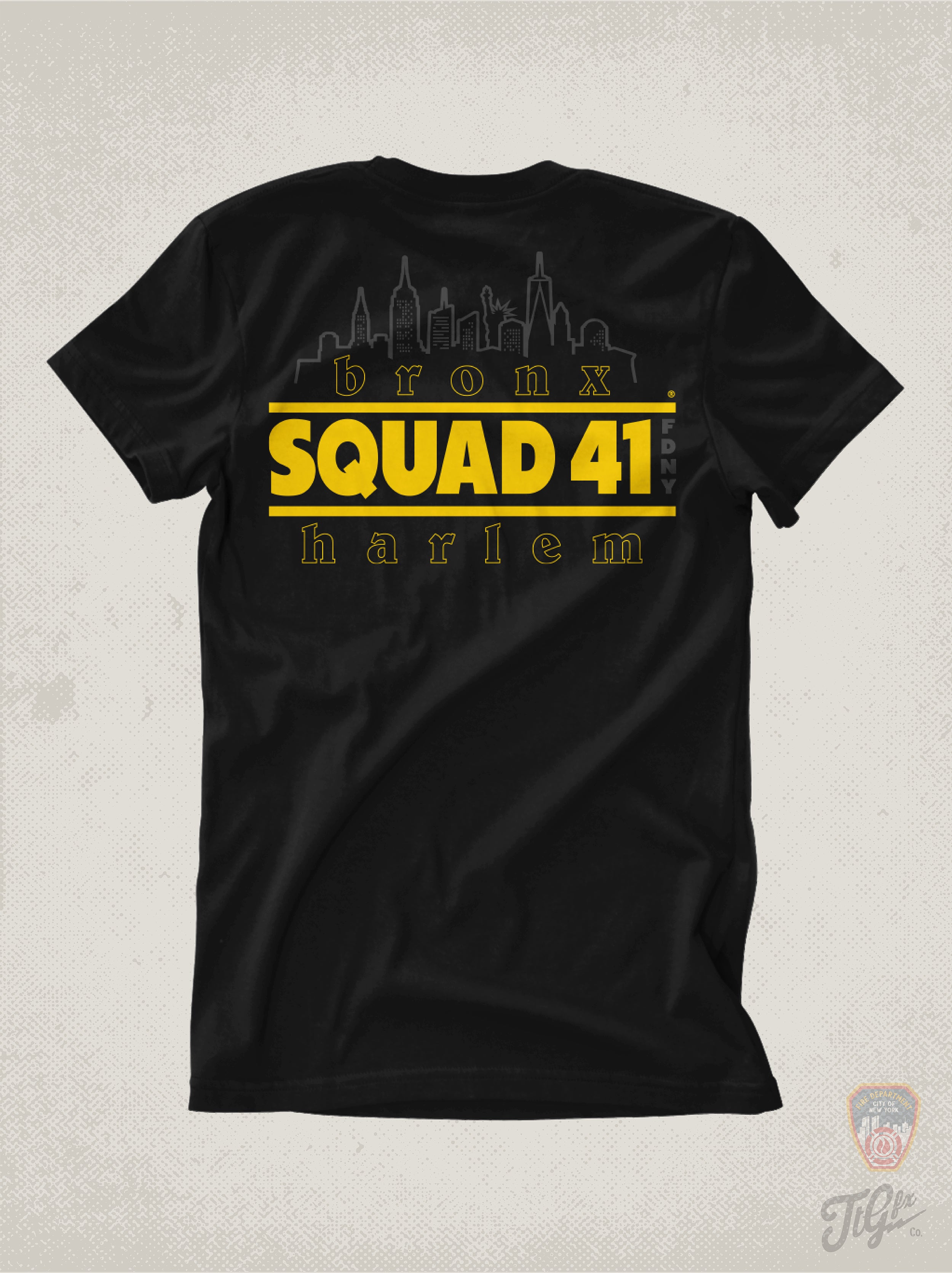 FDNY® Squad Co. 41 Skyline Tee