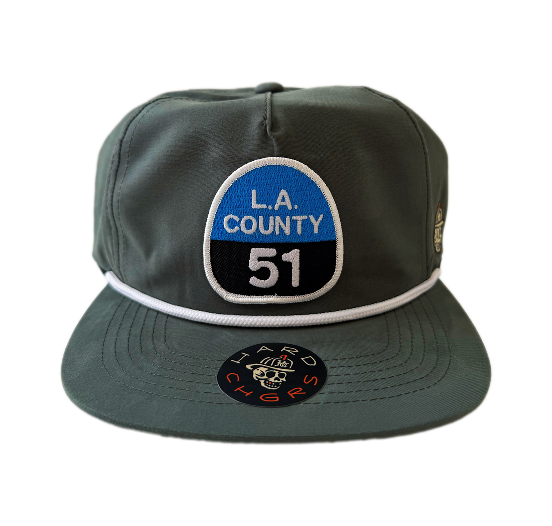 LA Co. Squad Co. 51 Patch Rope Snapback