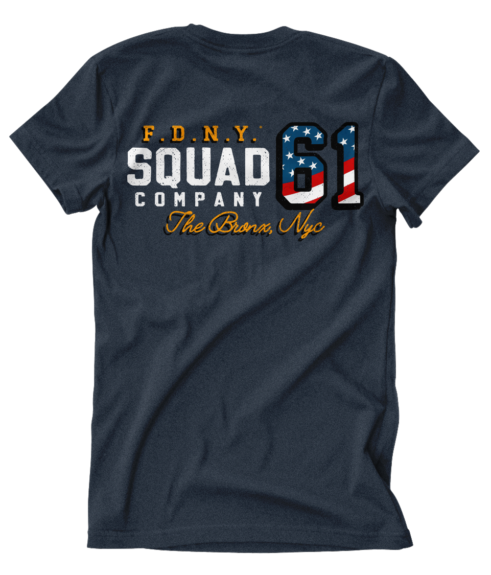 FDNY® Squad Co. 61 RWB Tee