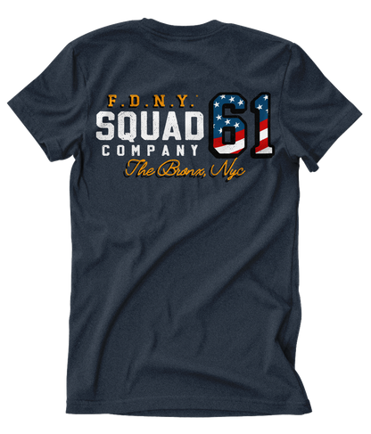 FDNY® Squad Co. 61 RWB Tee