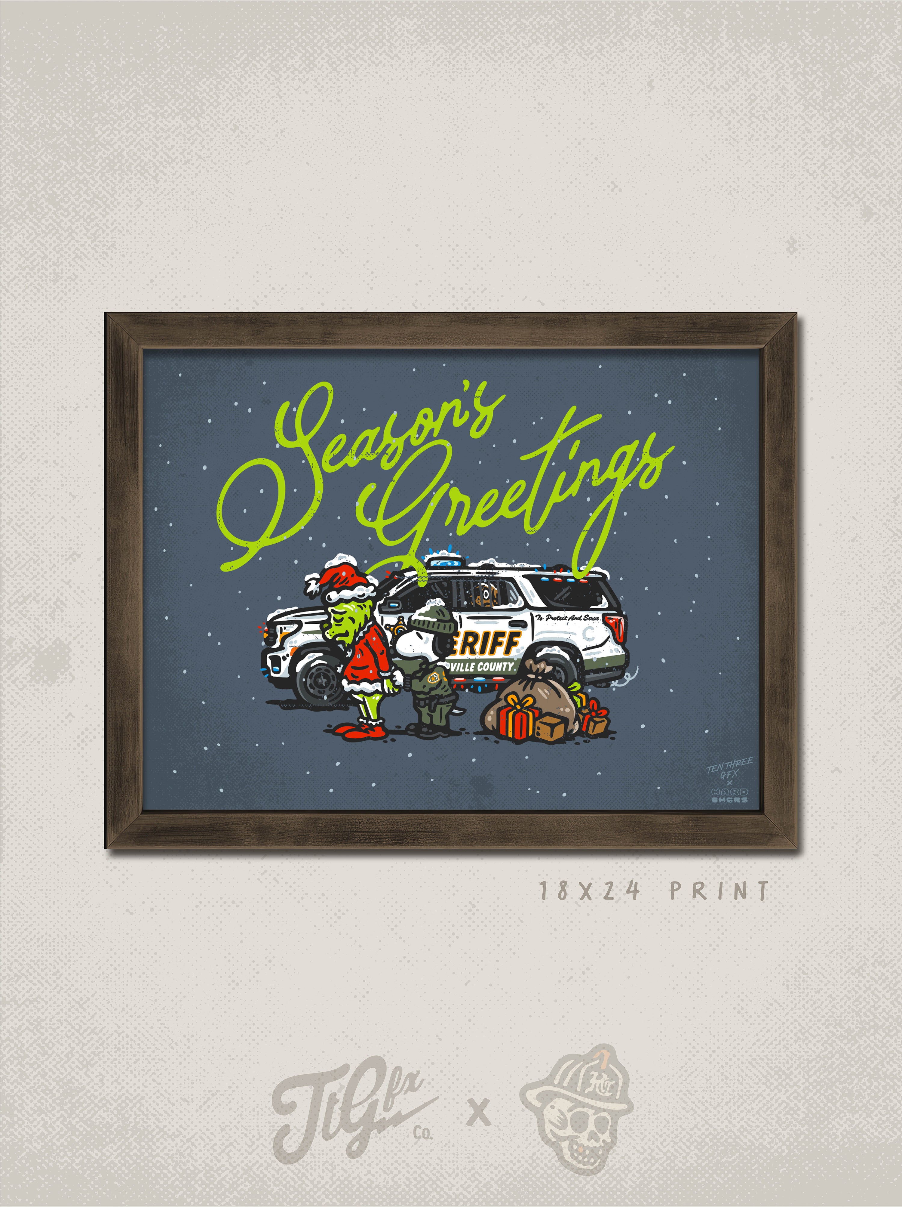 Season's Greetings Print