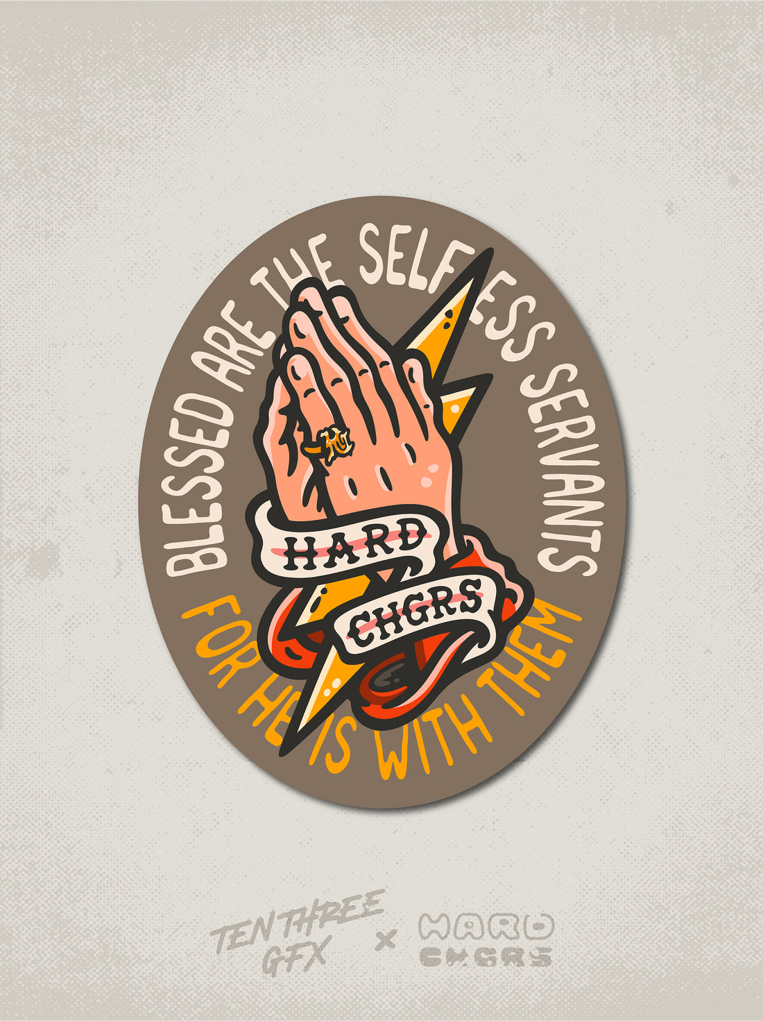 Selfless Servants Decal