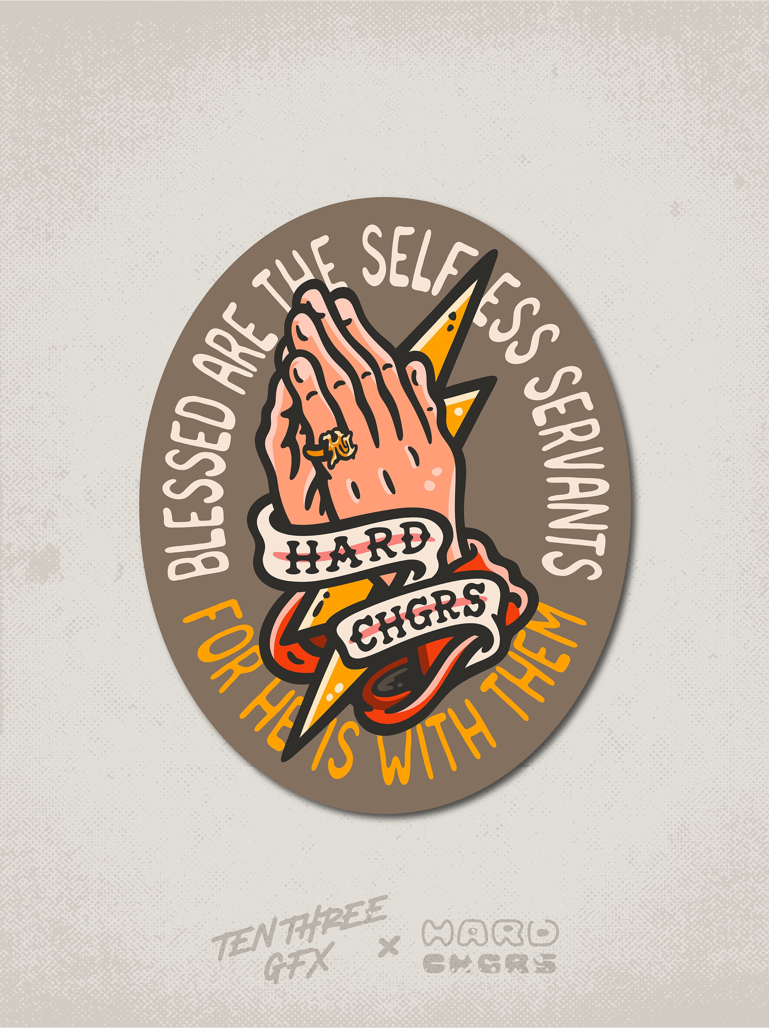 Selfless Servants Decal