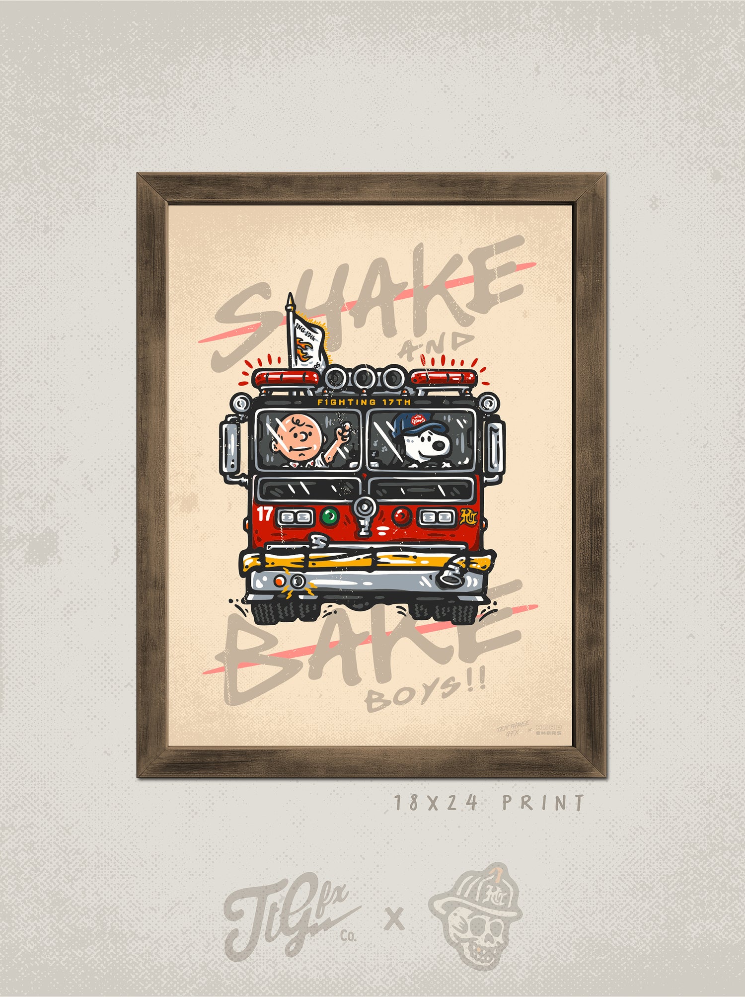 Shake &amp; Bake Print