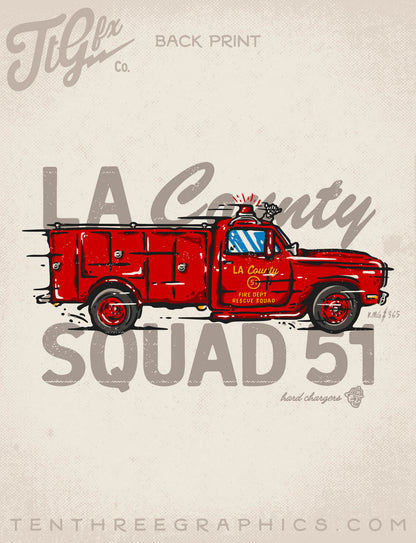 LA Co. Squad Goes KMG365 Ivory Hoodie