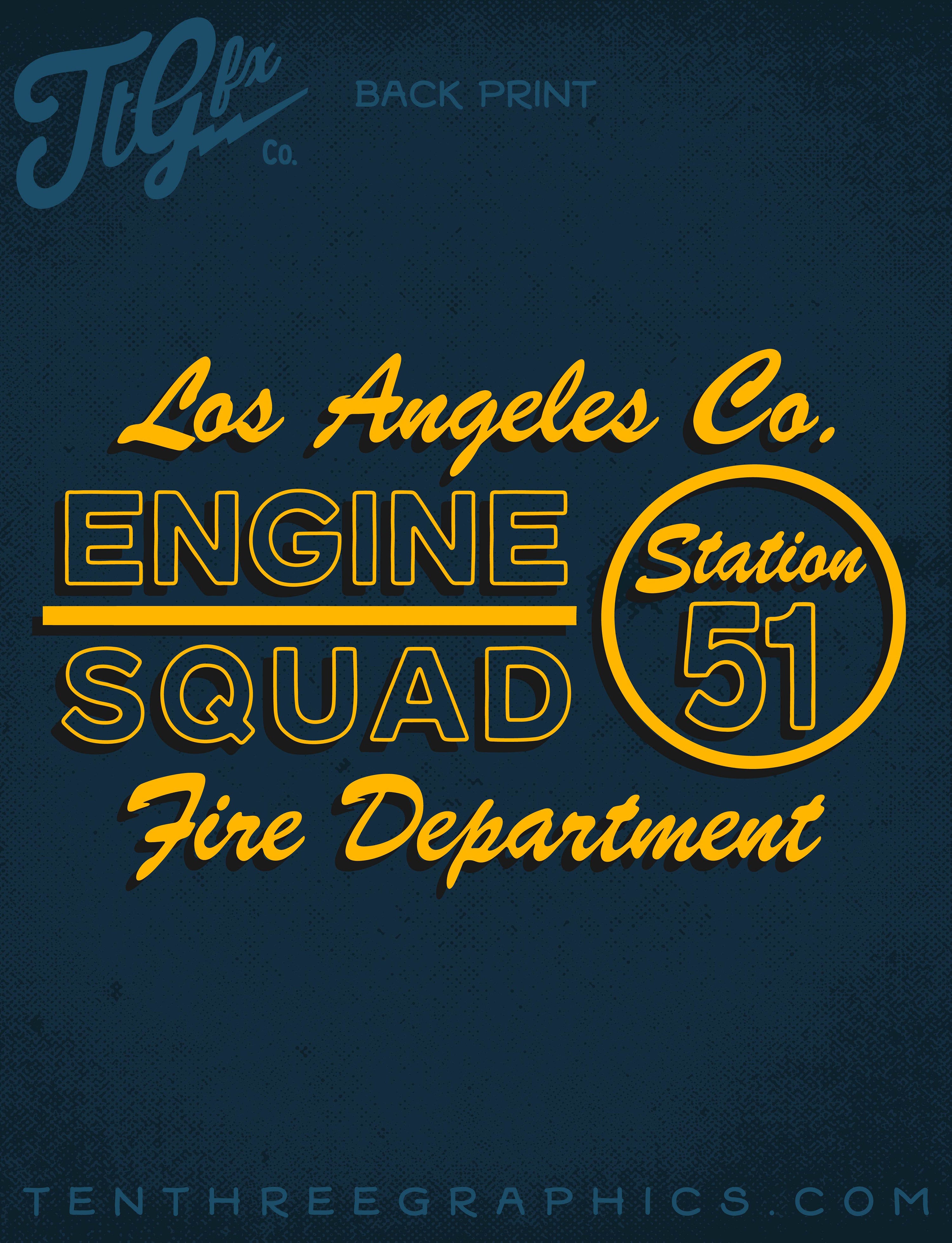 LA Co. Station 51 2025 House Hoodie