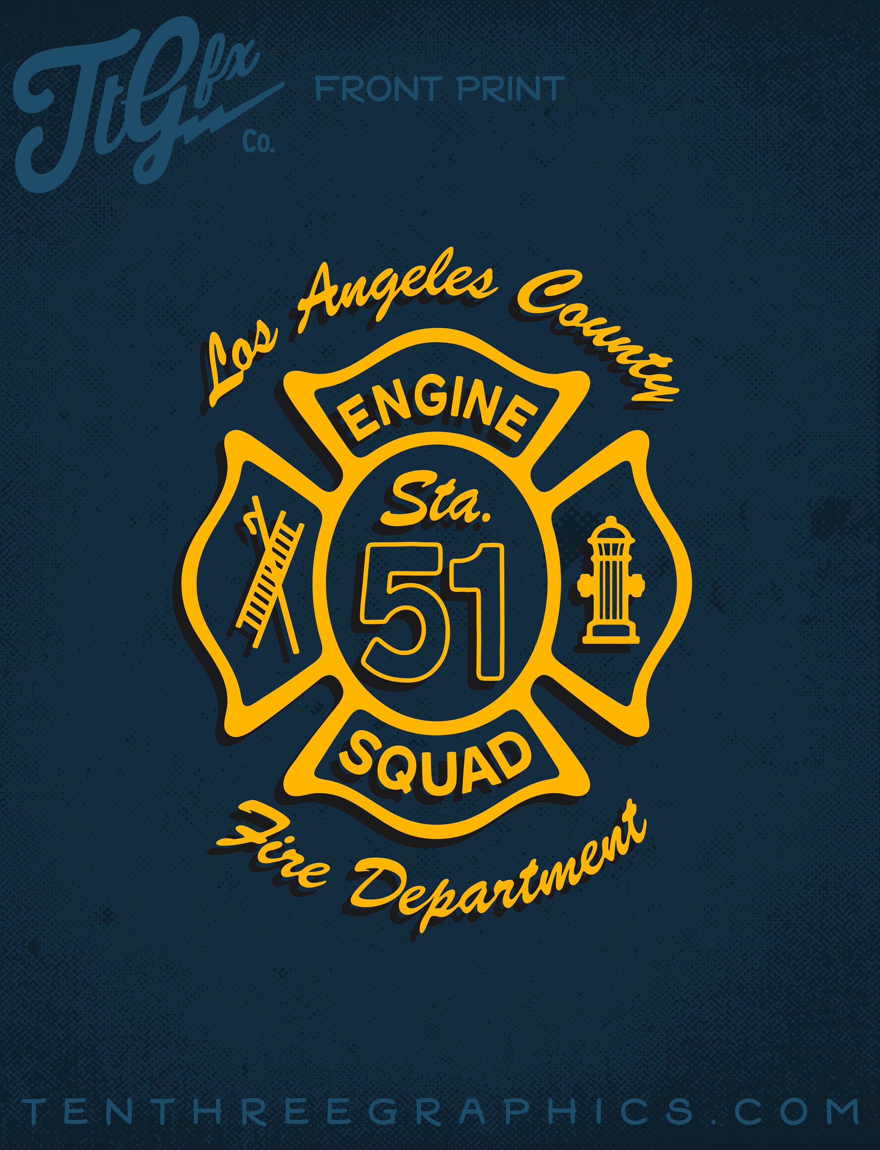 LA Co. Station 51 2025 House Hoodie