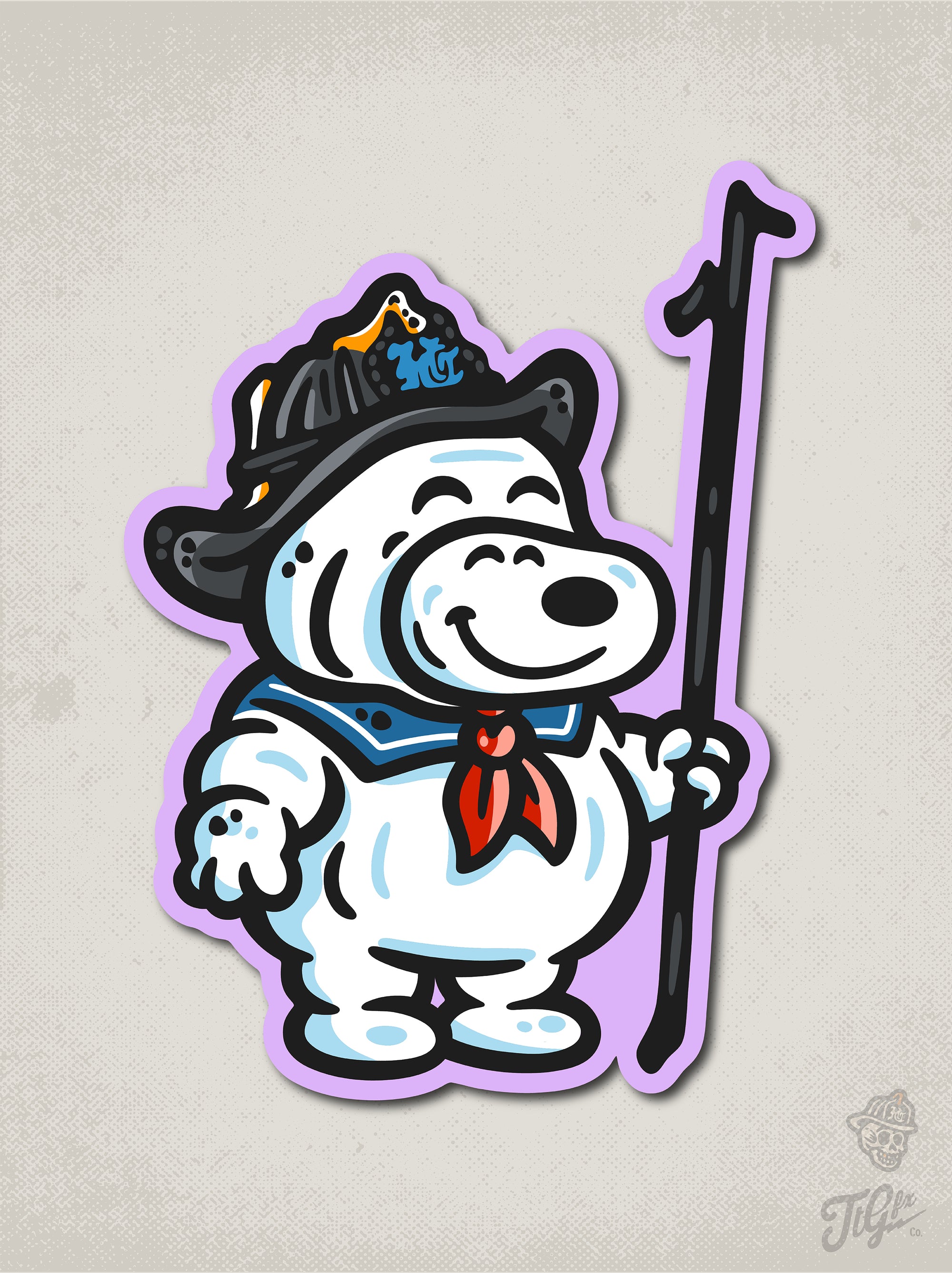 Stay Buffed Decal (Sept. '25)
