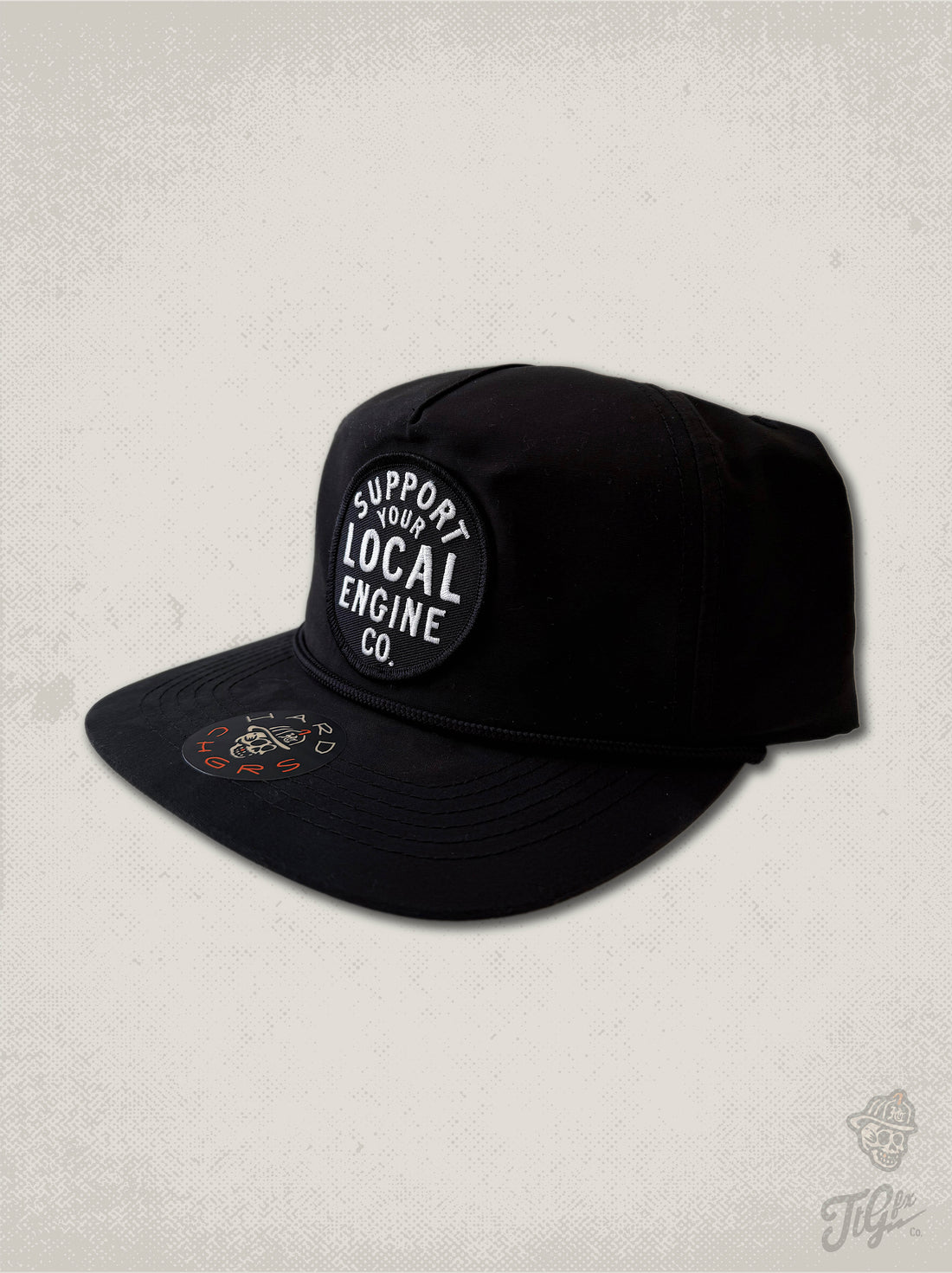 Support Your Local Engine Co. Rope Snapback
