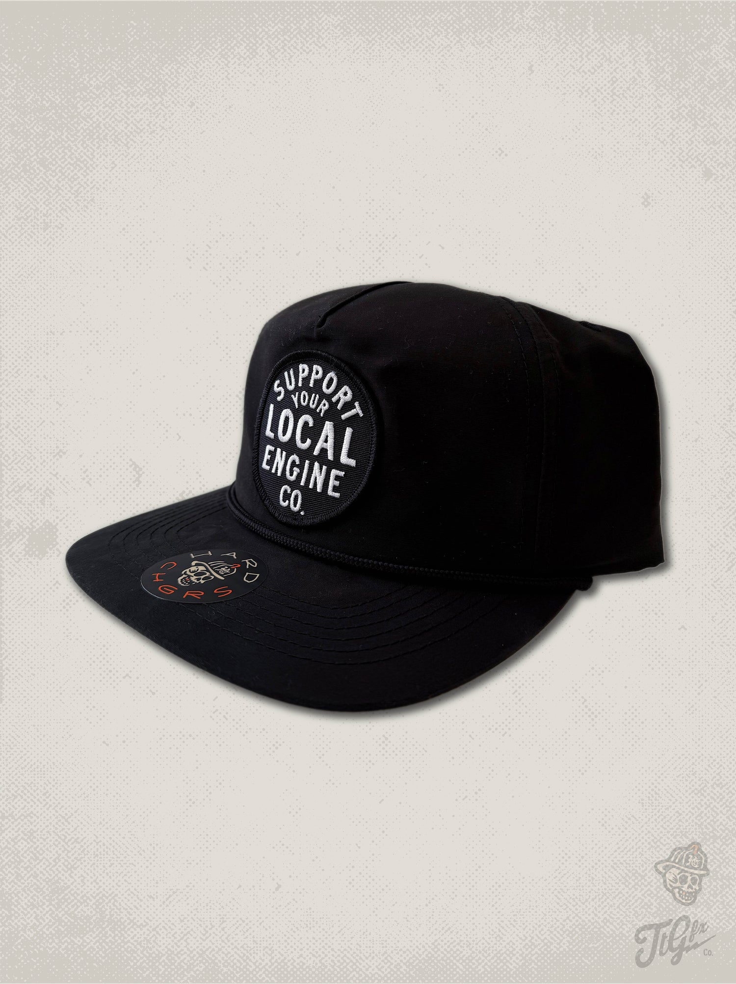 Support Your Local Engine Co. Rope Snapback