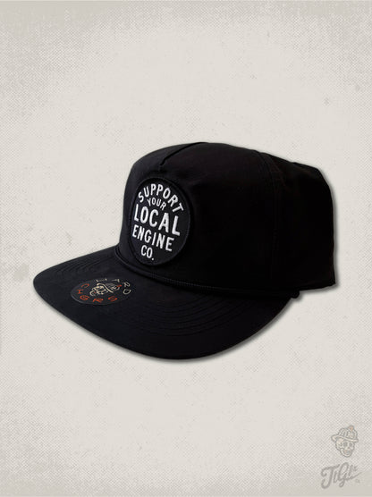 Support Your Local Engine Co. Rope Snapback