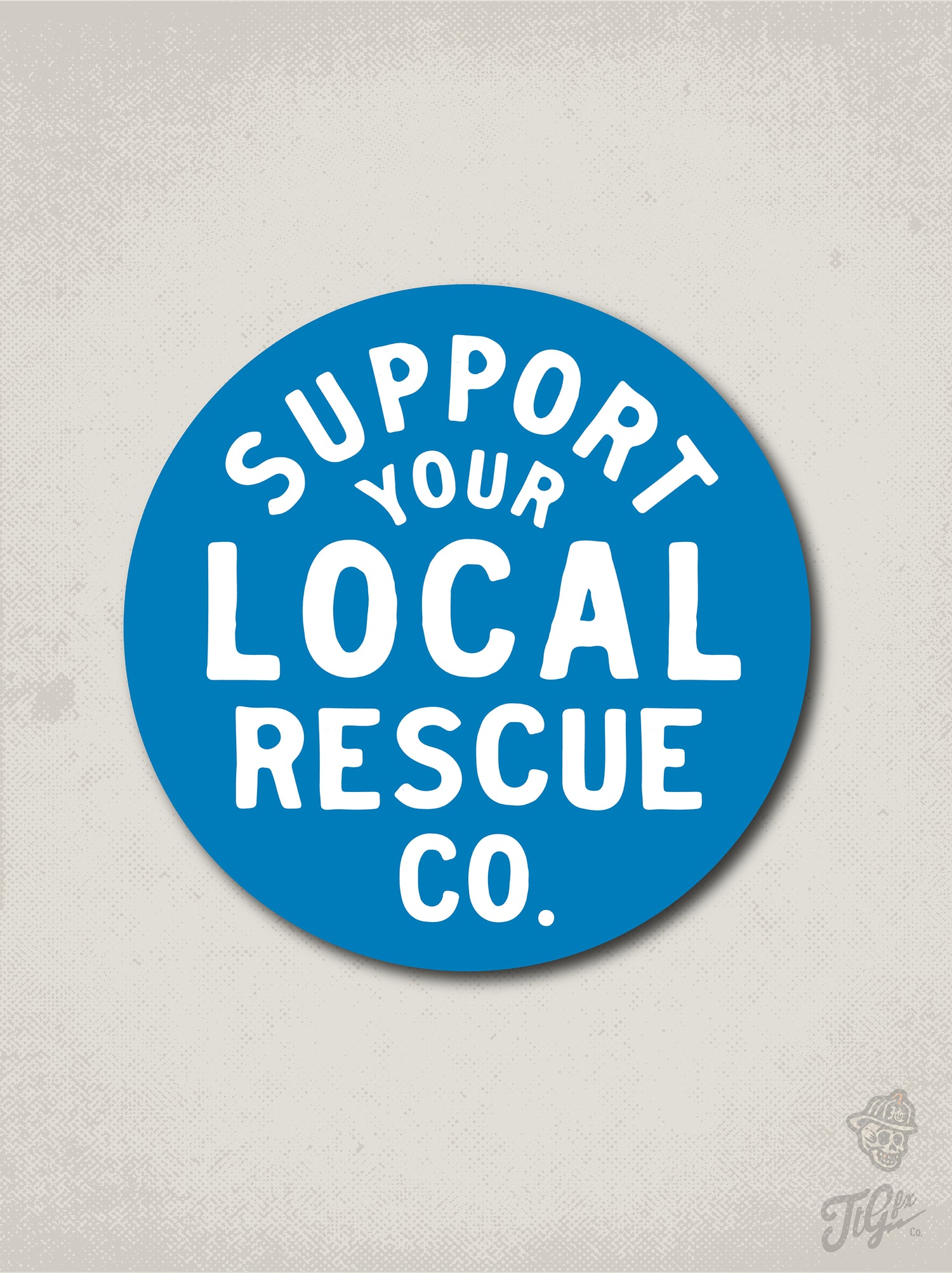 Support Your Local Rescue Co. Decal
