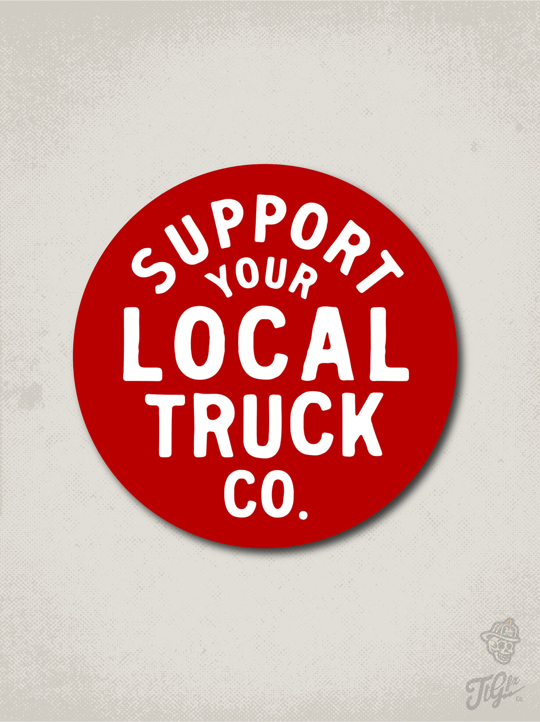 Support Your Local Truck Co. Decal