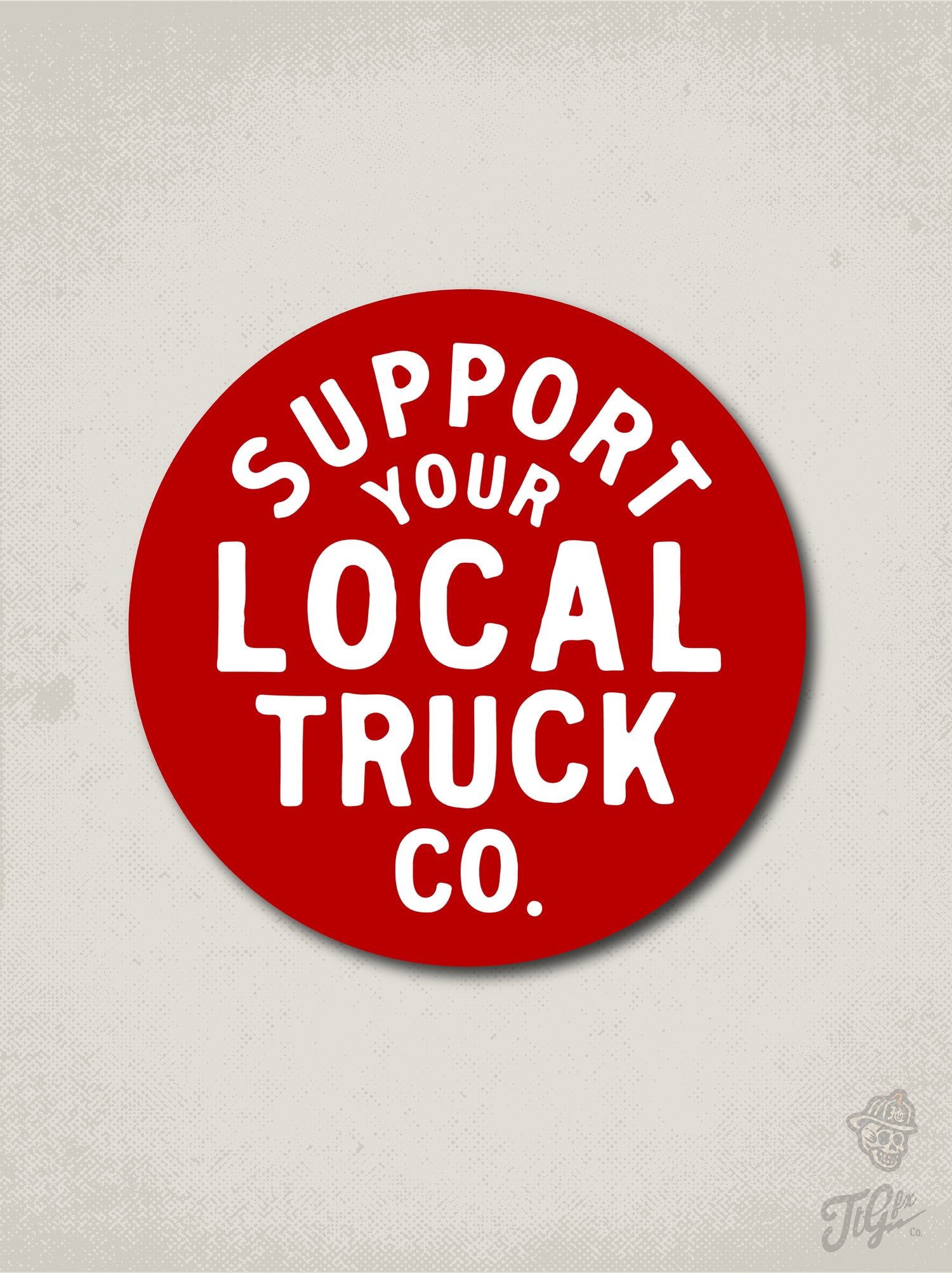 Support Your Local Truck Co. Decal