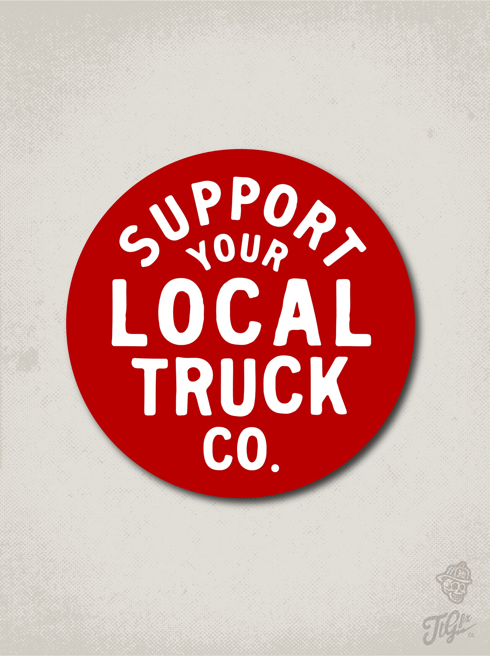 Support Your Local Truck Co. Decal