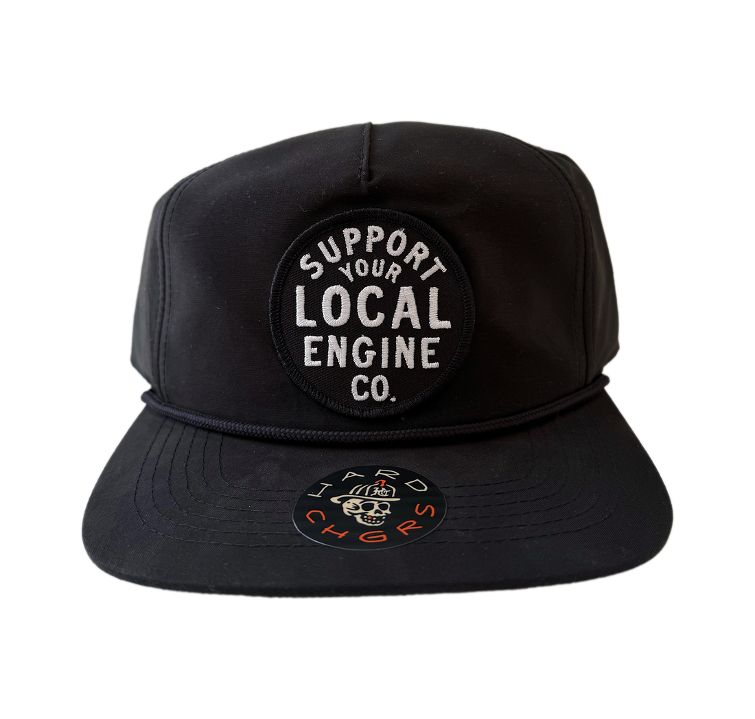 Support Your Local Engine Co. Rope Snapback