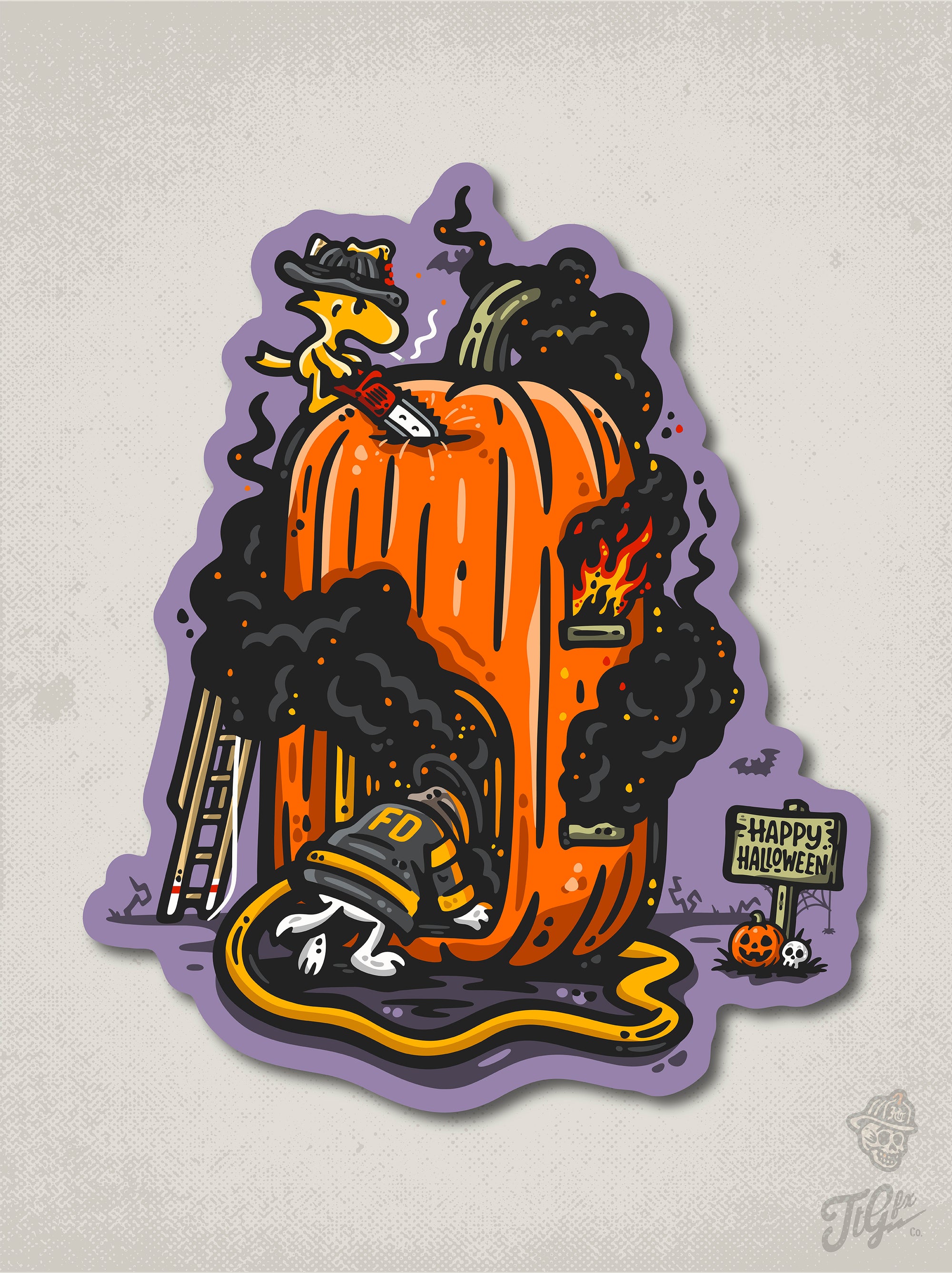 The Great Pumpkin Job '25 Decal