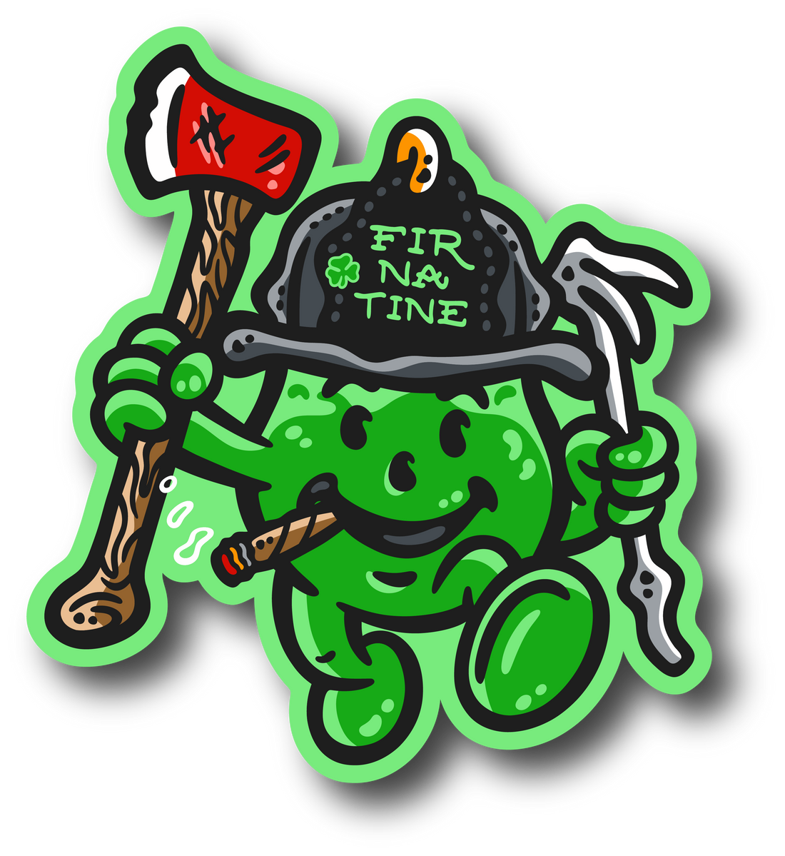 The Green Juice Decal (March &