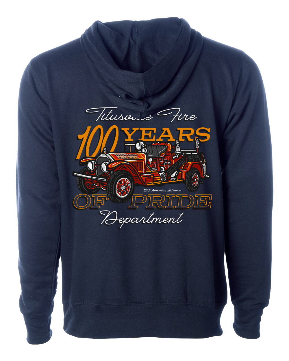 Titusville Fire ALF 100th Anniv. Hoodie
