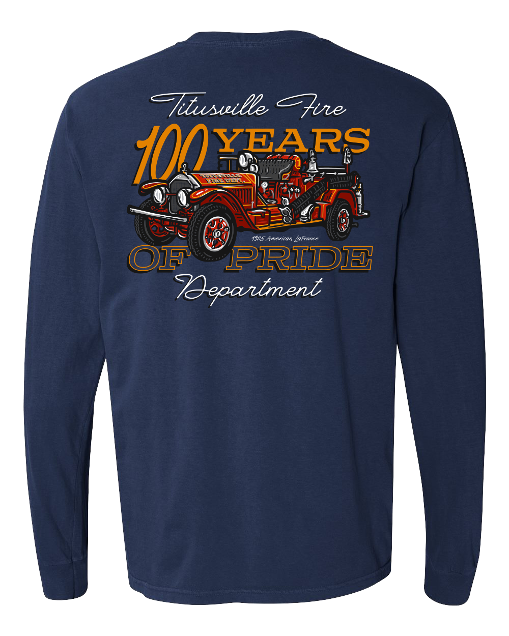 Titusville Fire ALF 100th Anniv. Long Sleeve