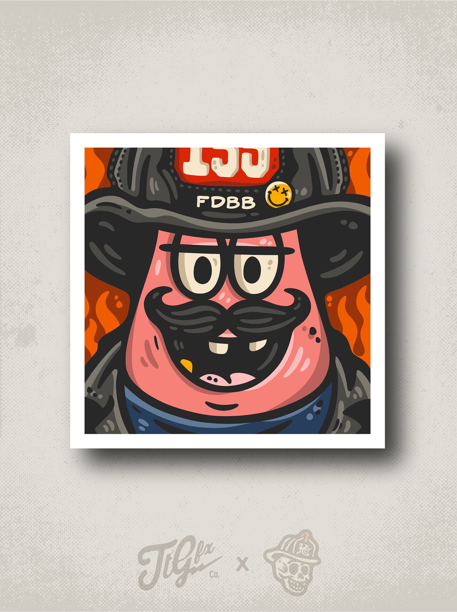 Truckie Pat Decal (Oct &