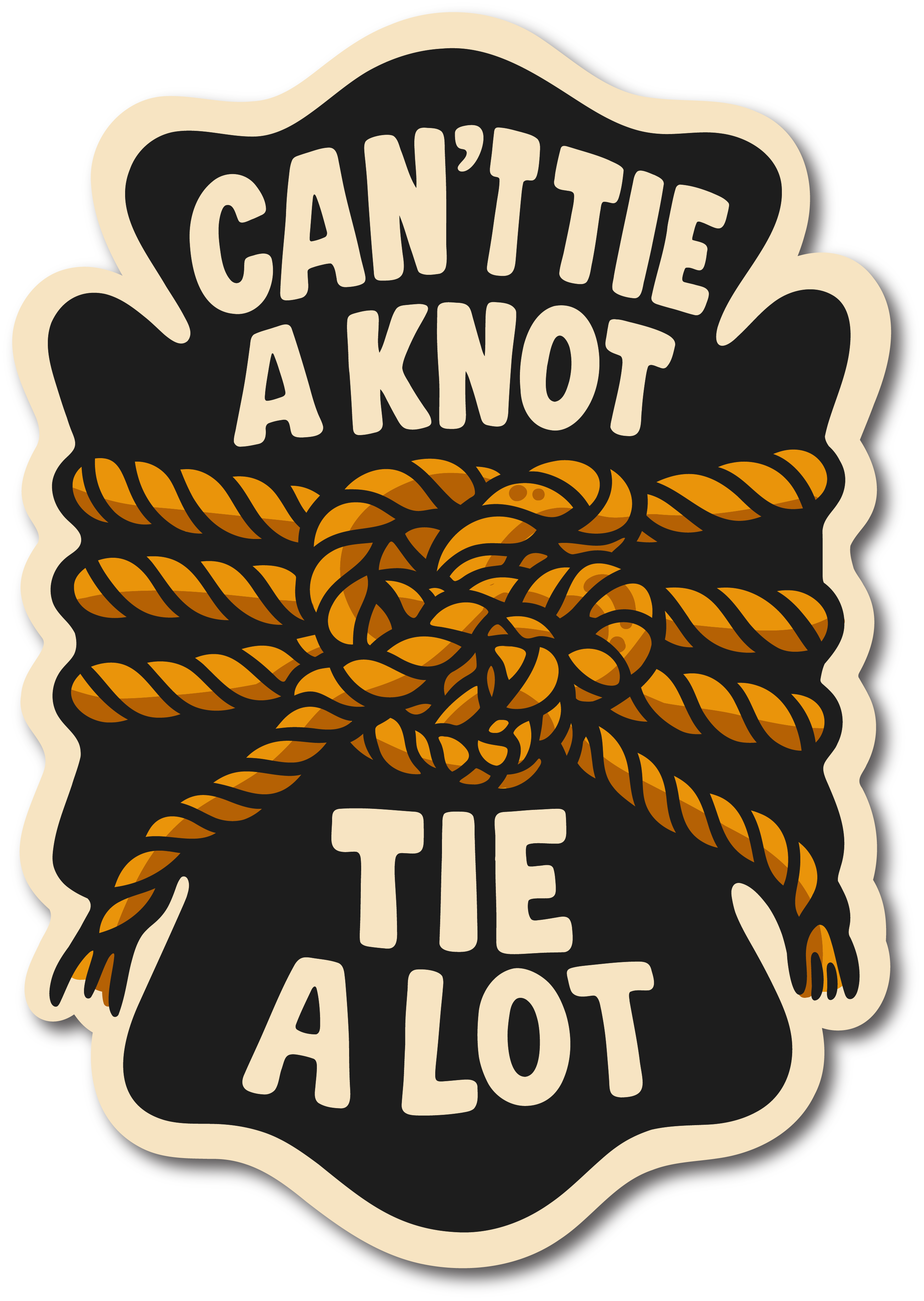 Tyin' Knots Decal (June '25)