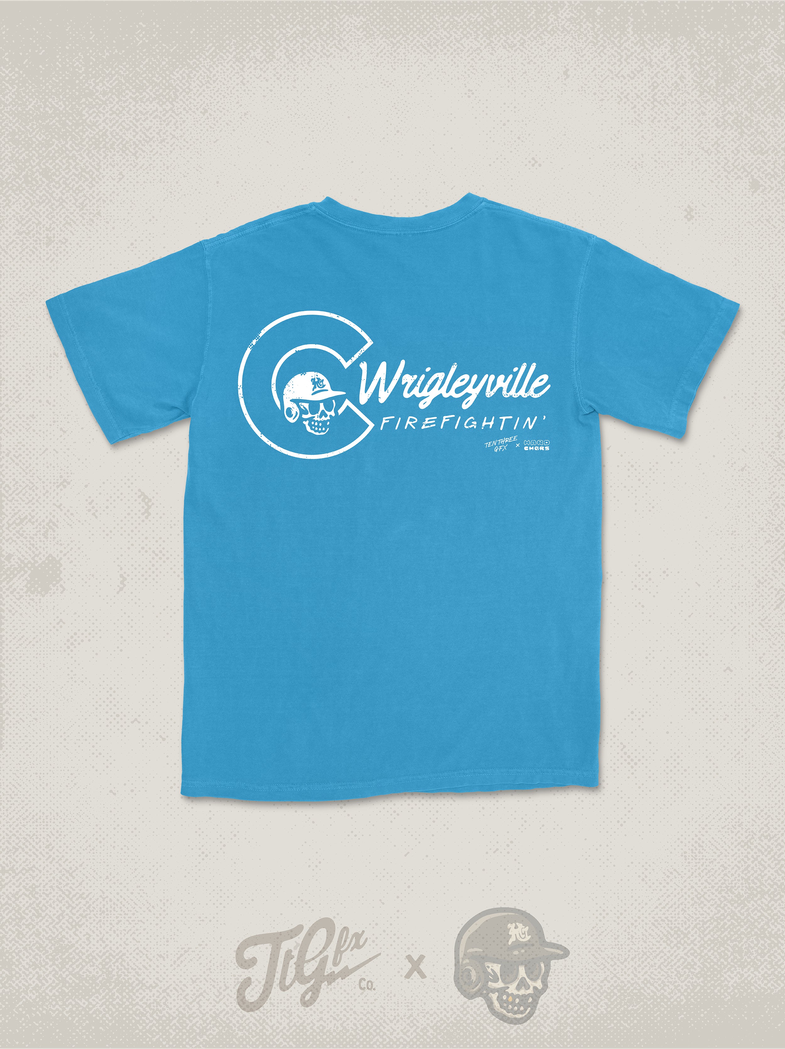 Wrigleyville Firefightin' Tee