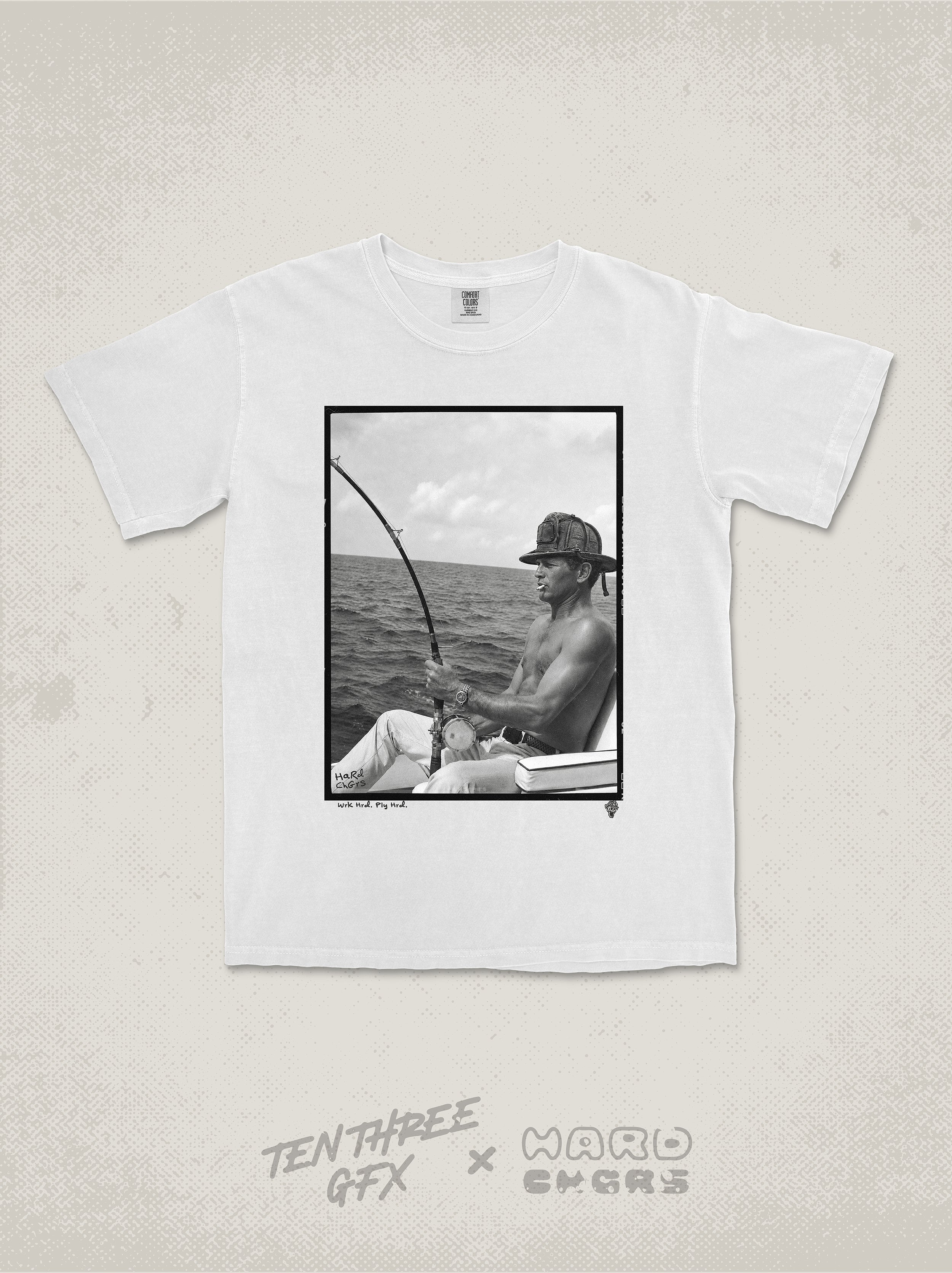Wrk Hrd Ply Hrd Tee