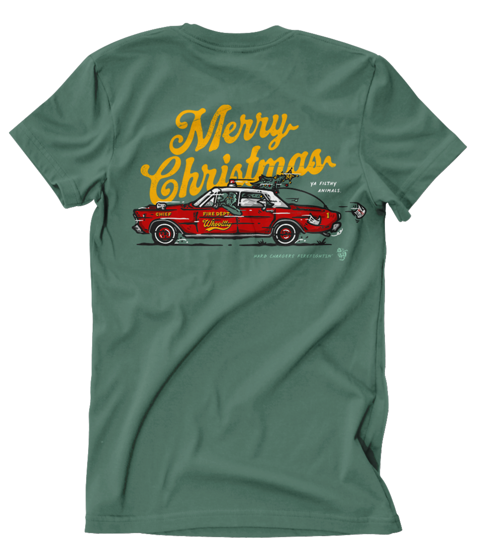 Hard Chargers XMAS Mandos Tee