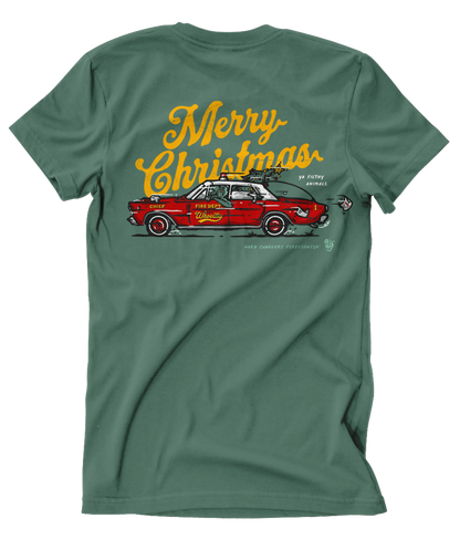 Hard Chargers XMAS Mandos Tee