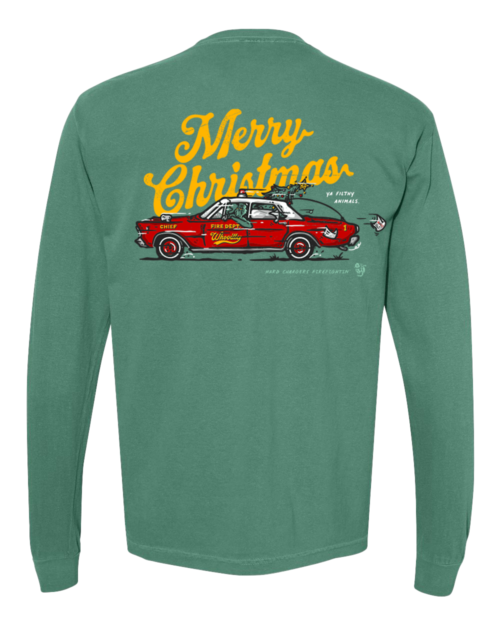 Hard Chargers XMAS Mandos Long Sleeve