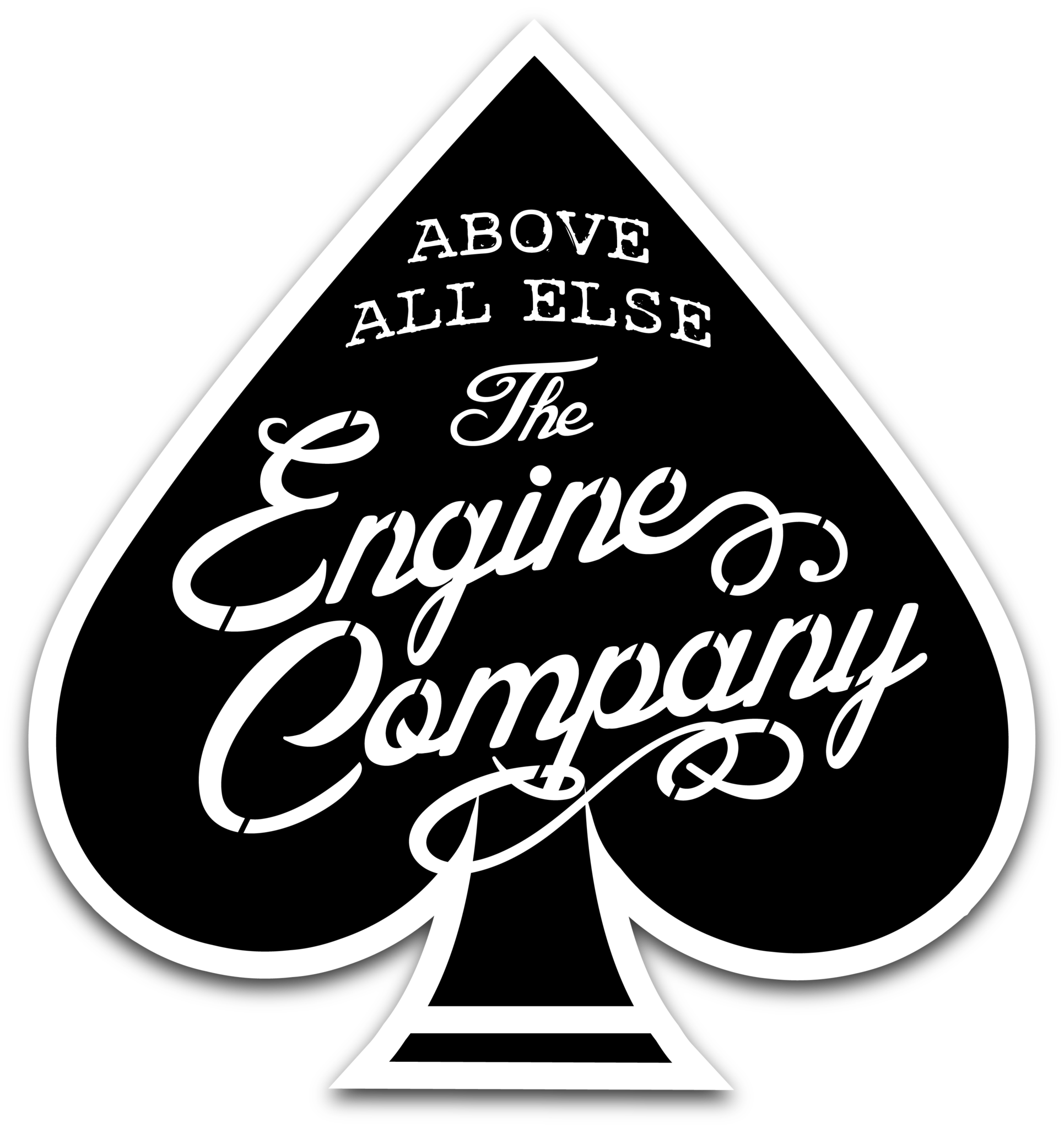 Above All Else Engine Decal