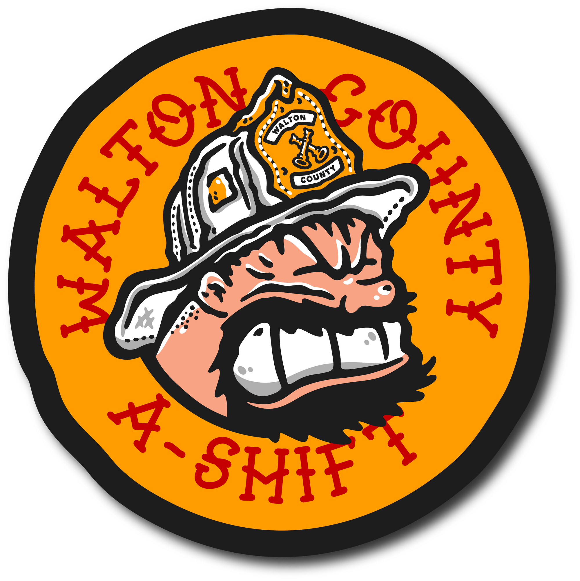 Walton County (FL) Alpha Shift Decal