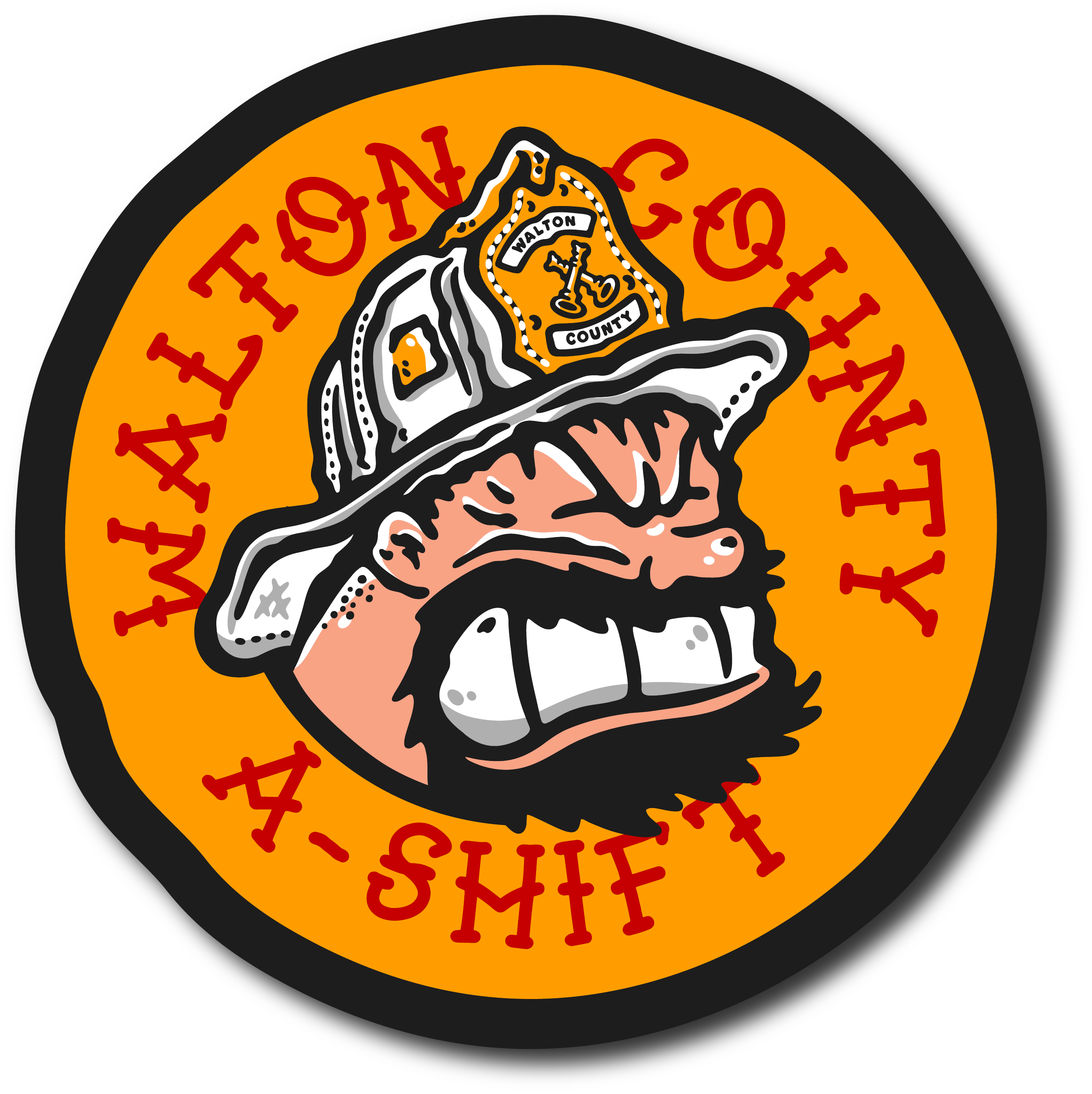 Walton County (FL) Alpha Shift Decal