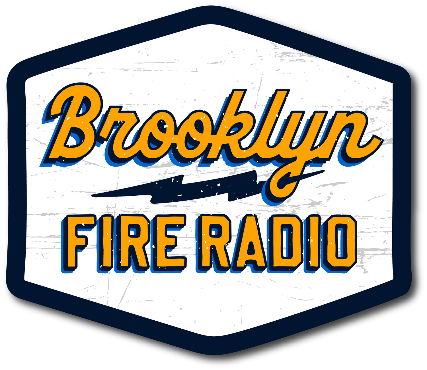 Brooklyn Fire Radio Decal