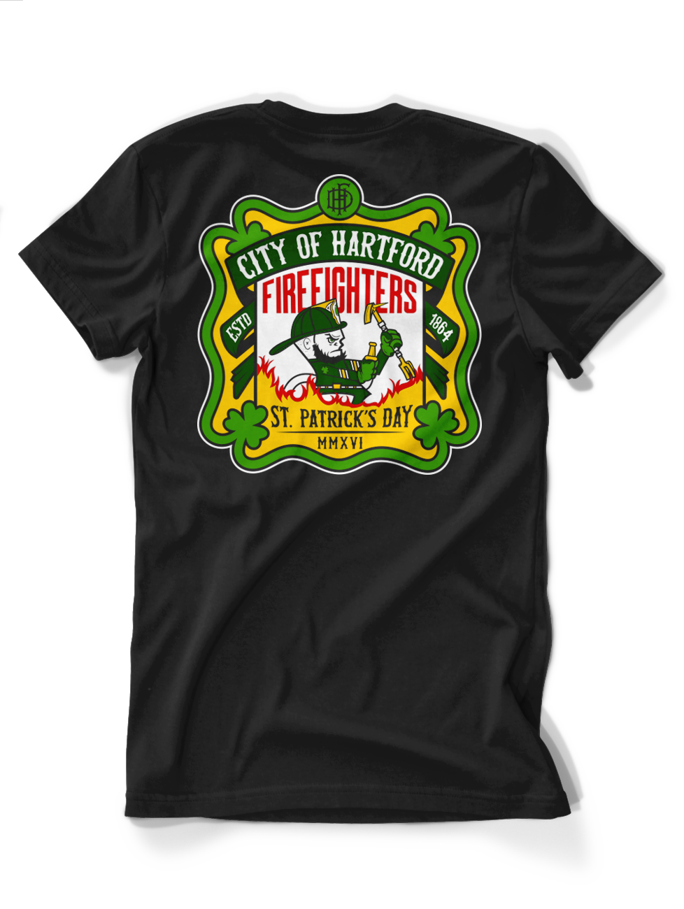 Hartford Firefighter's Kid's St Patrick's Day Tee