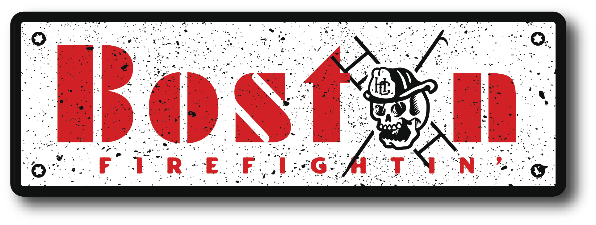 H.C. Boston Firefightin' Decal