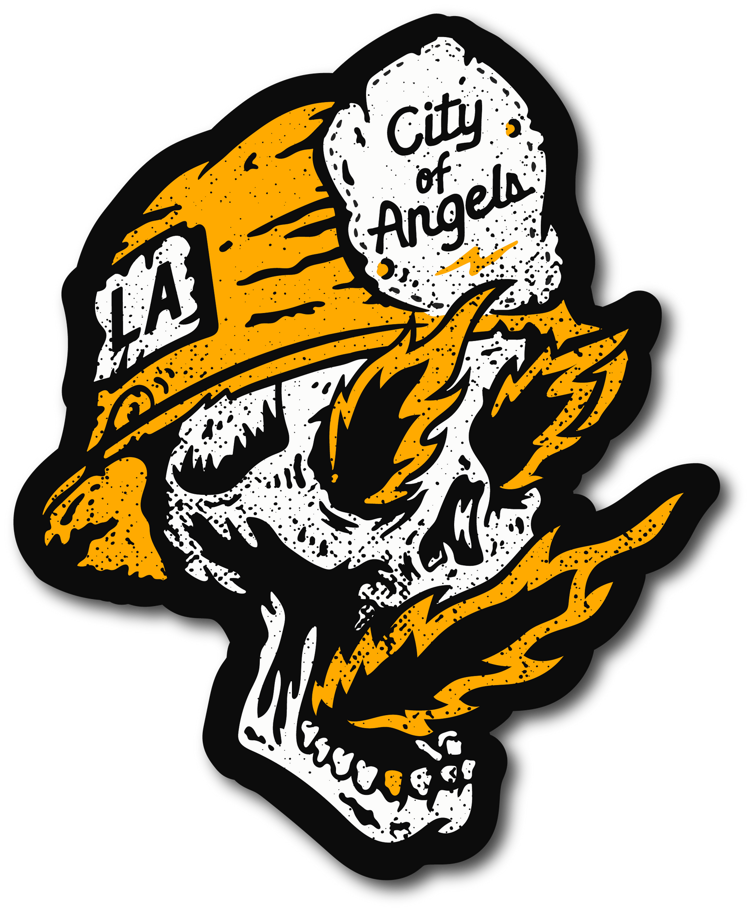 City of Angels Fire Decal