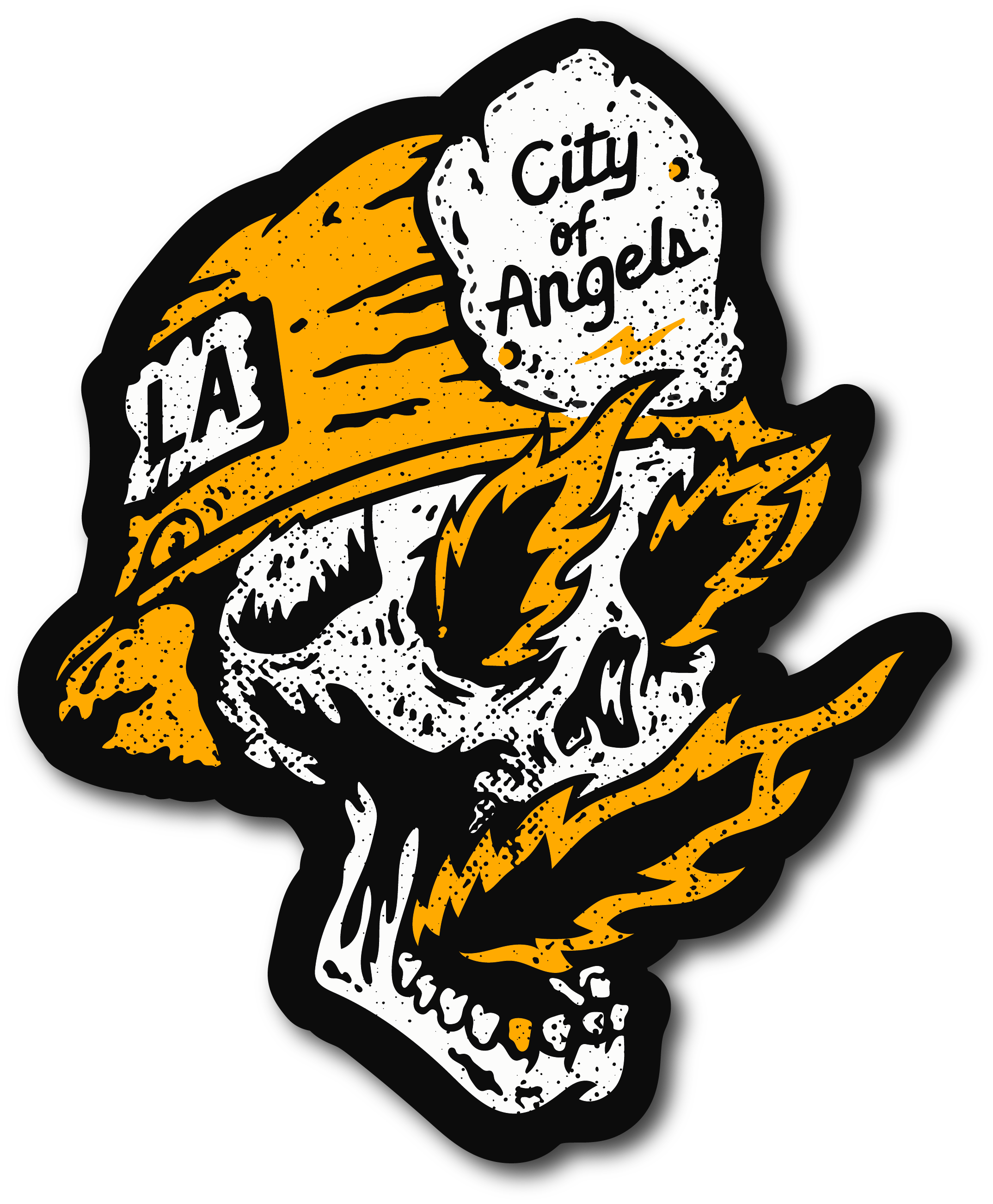 City of Angels Fire Decal