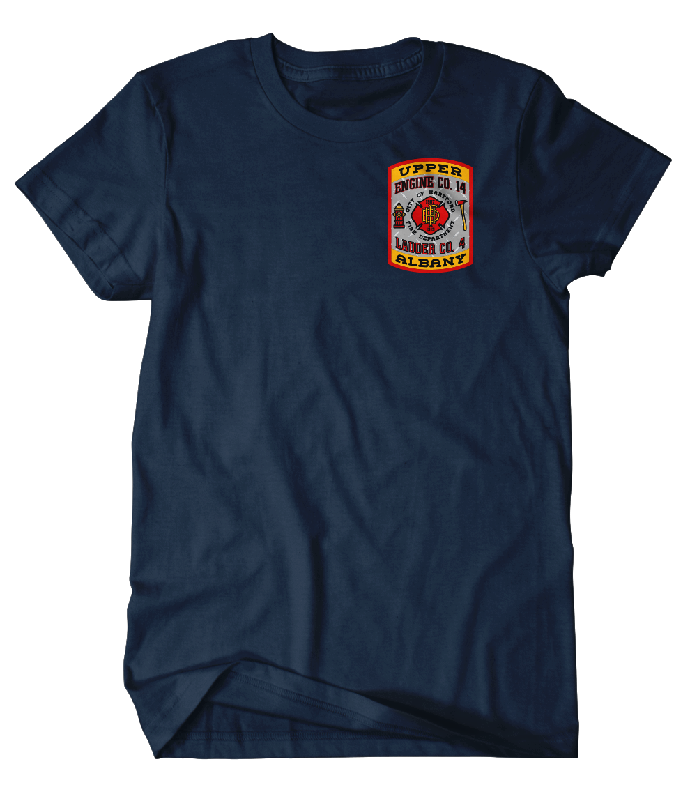 Hartford Fire Engine 14 Ladder 4 &quot;Upper Albany&quot; Tee