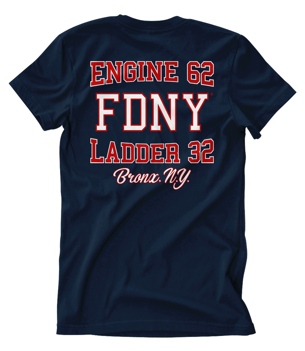 FDNY® 62 Engine &amp; 32 Truck House Tee