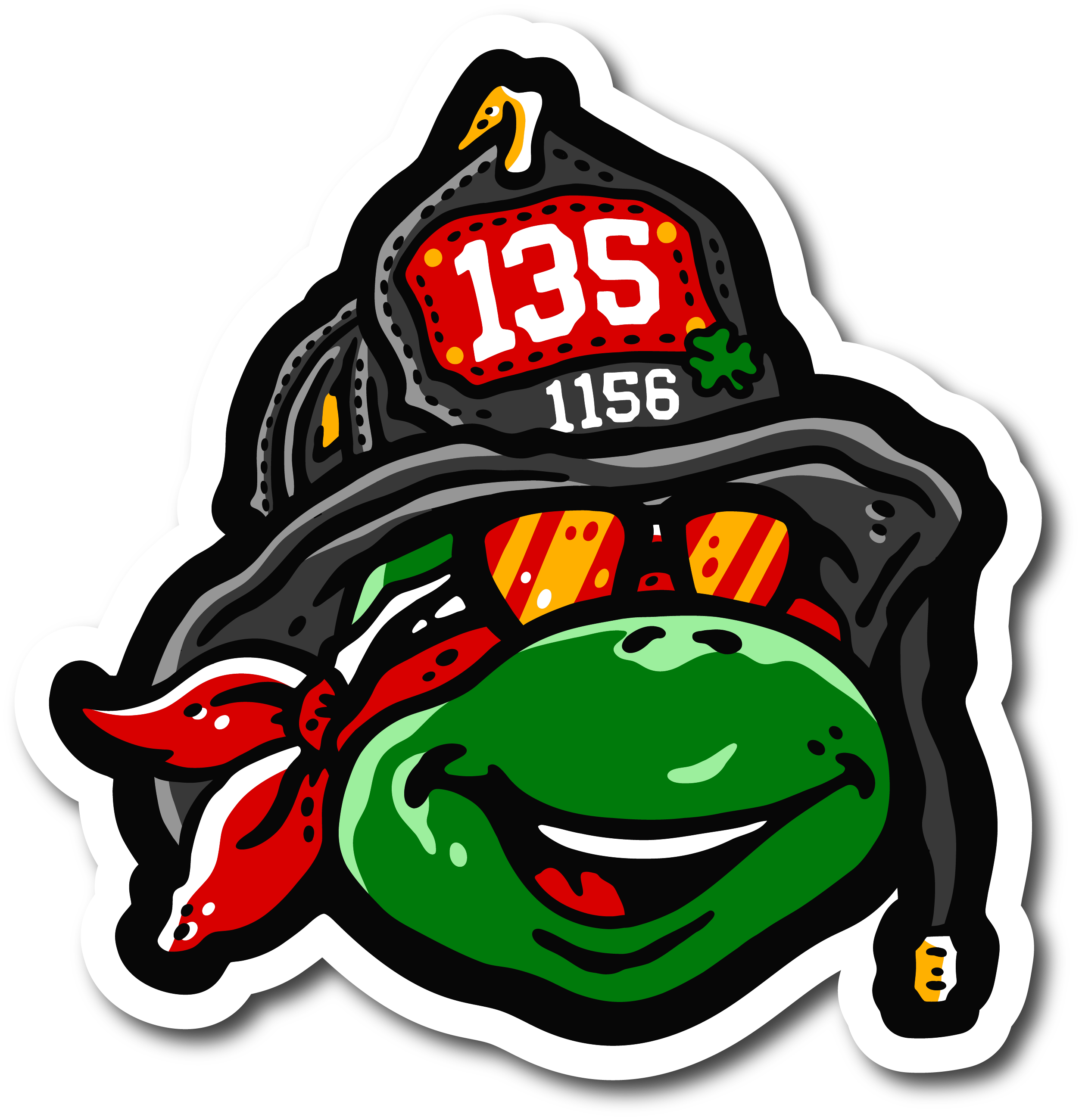 FF Matthew McDevitt "Myrtle Turtles" Decal