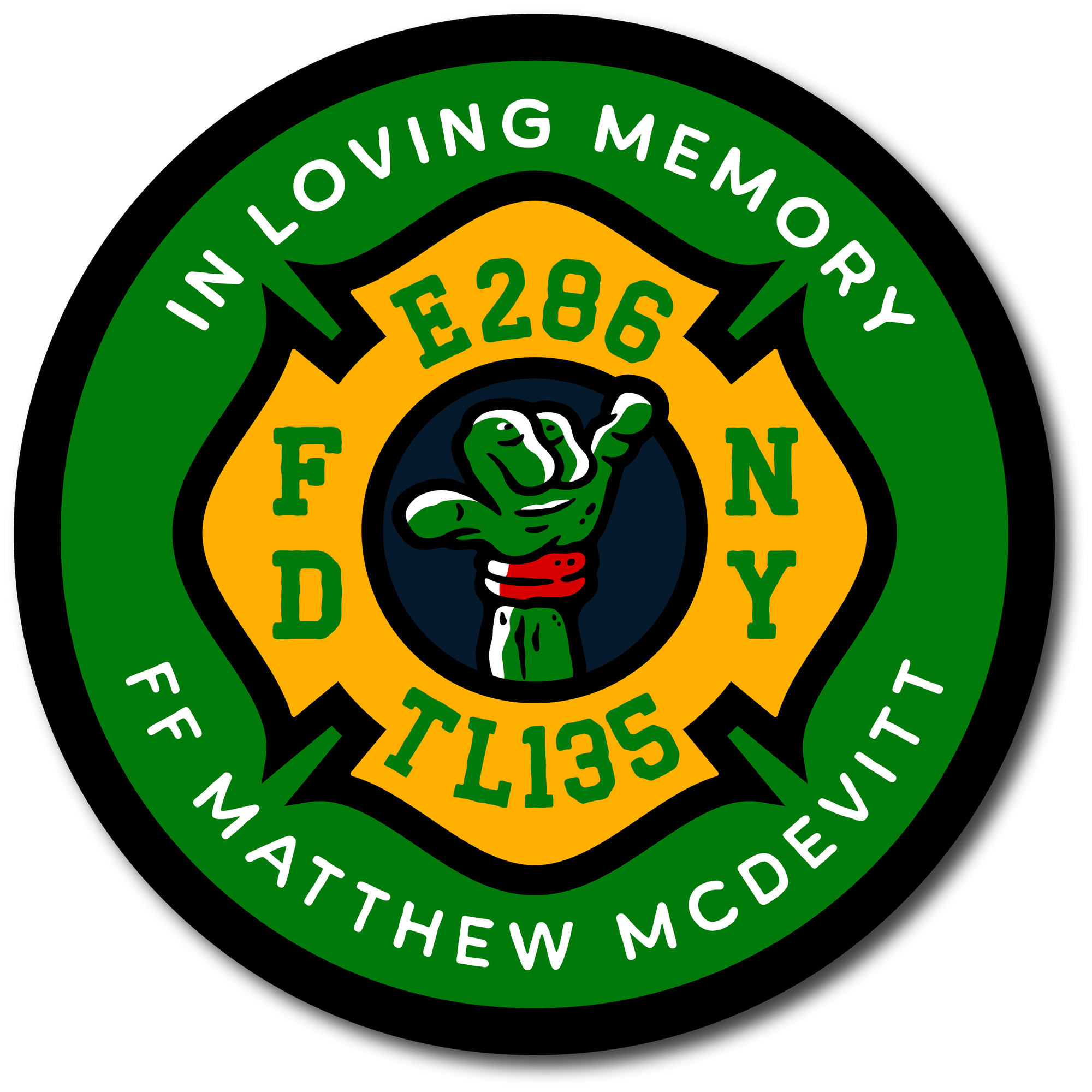 FF Matthew McDevitt Maltese Decal